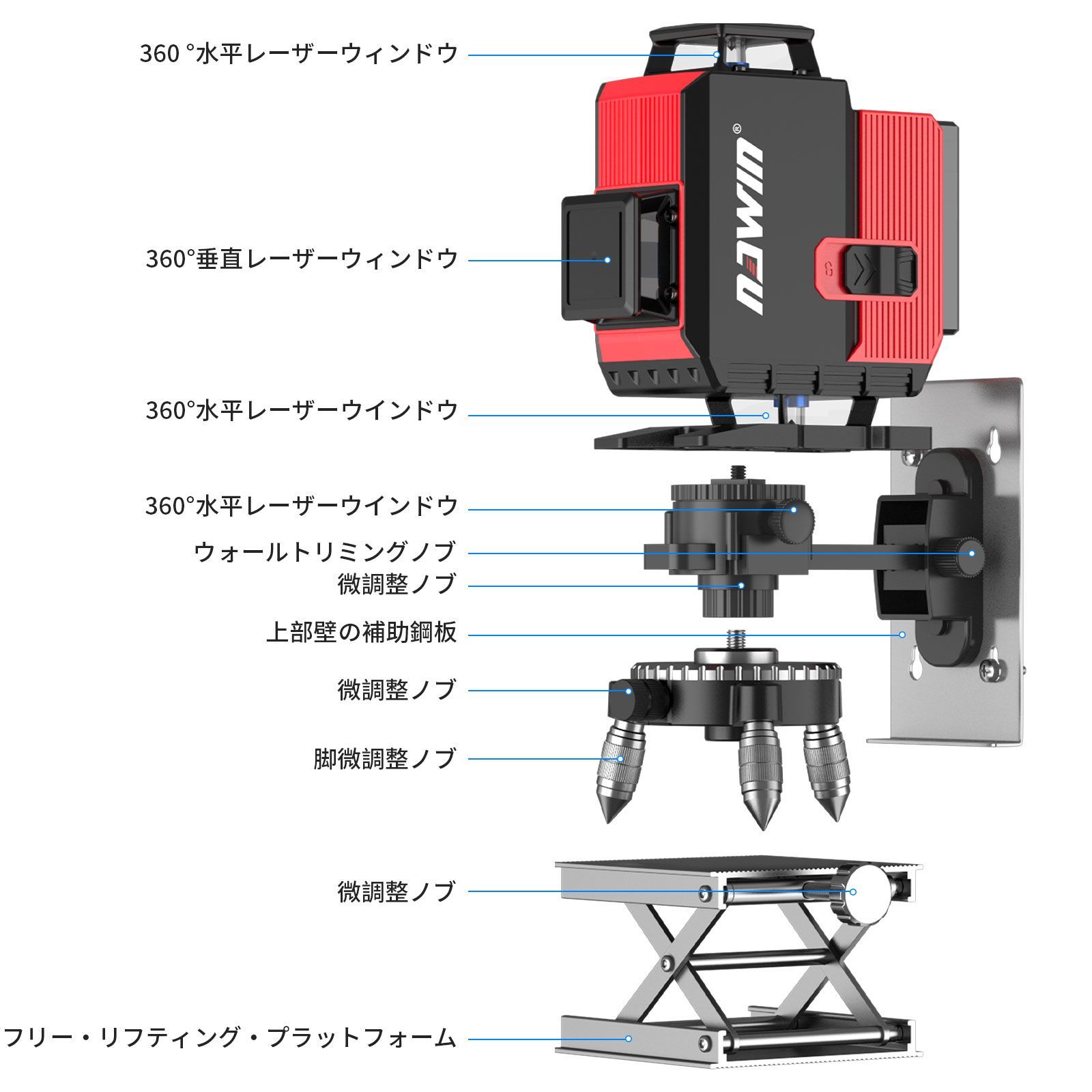 磁気回転スタンド マグネット