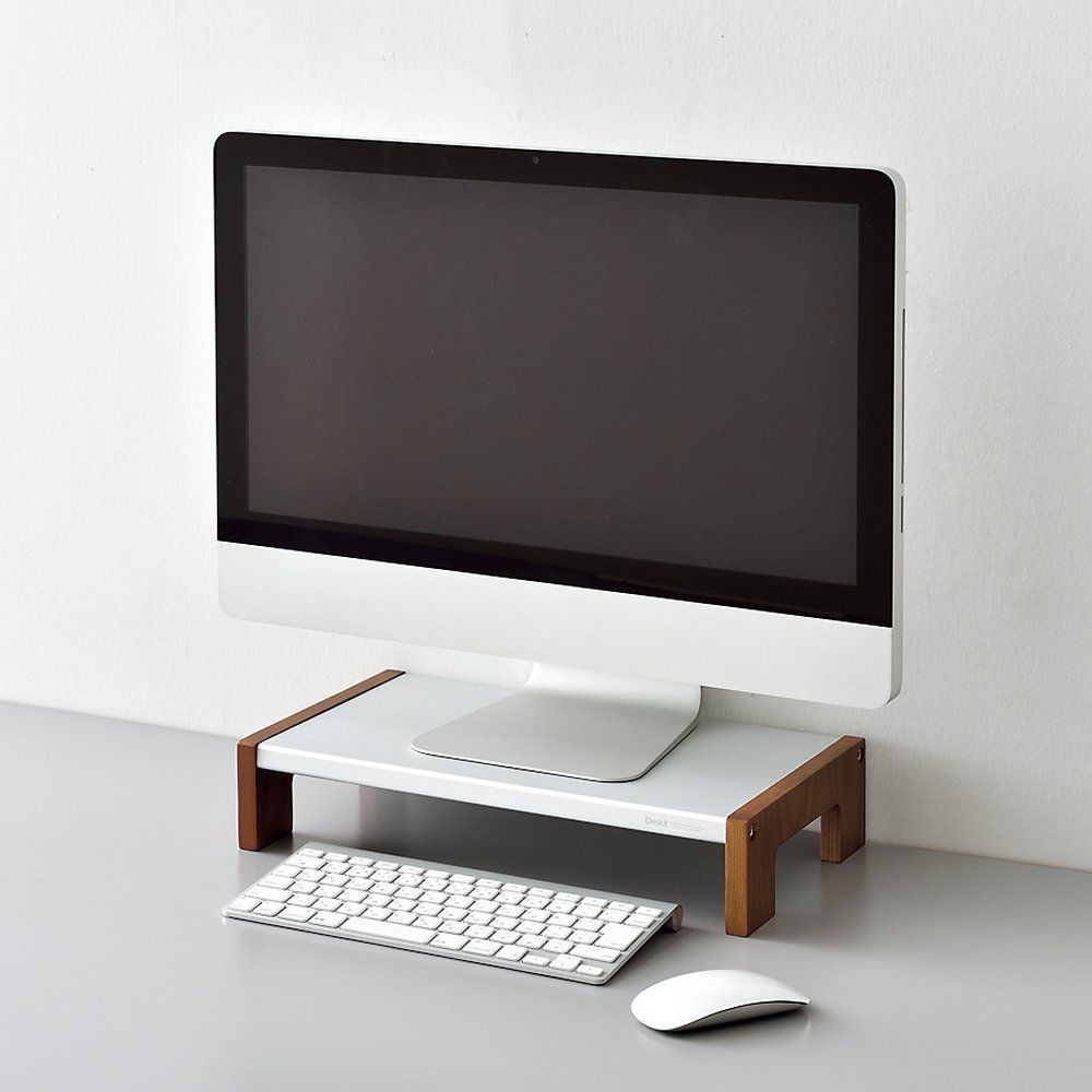 リヒトラブ Deskit ALUMI 机上台＜幅390mm・ロータイプ＞ A7420