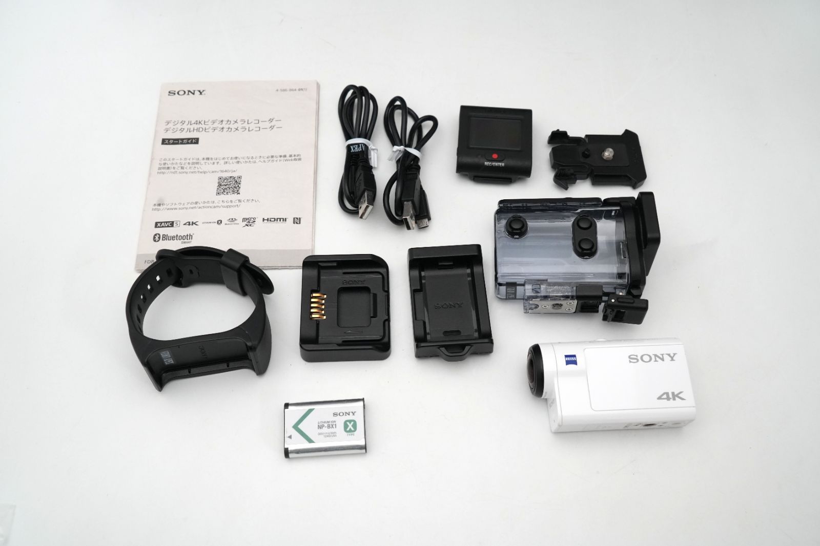 ソニーFDR-X3000Rアクションカメラ 付属品多数