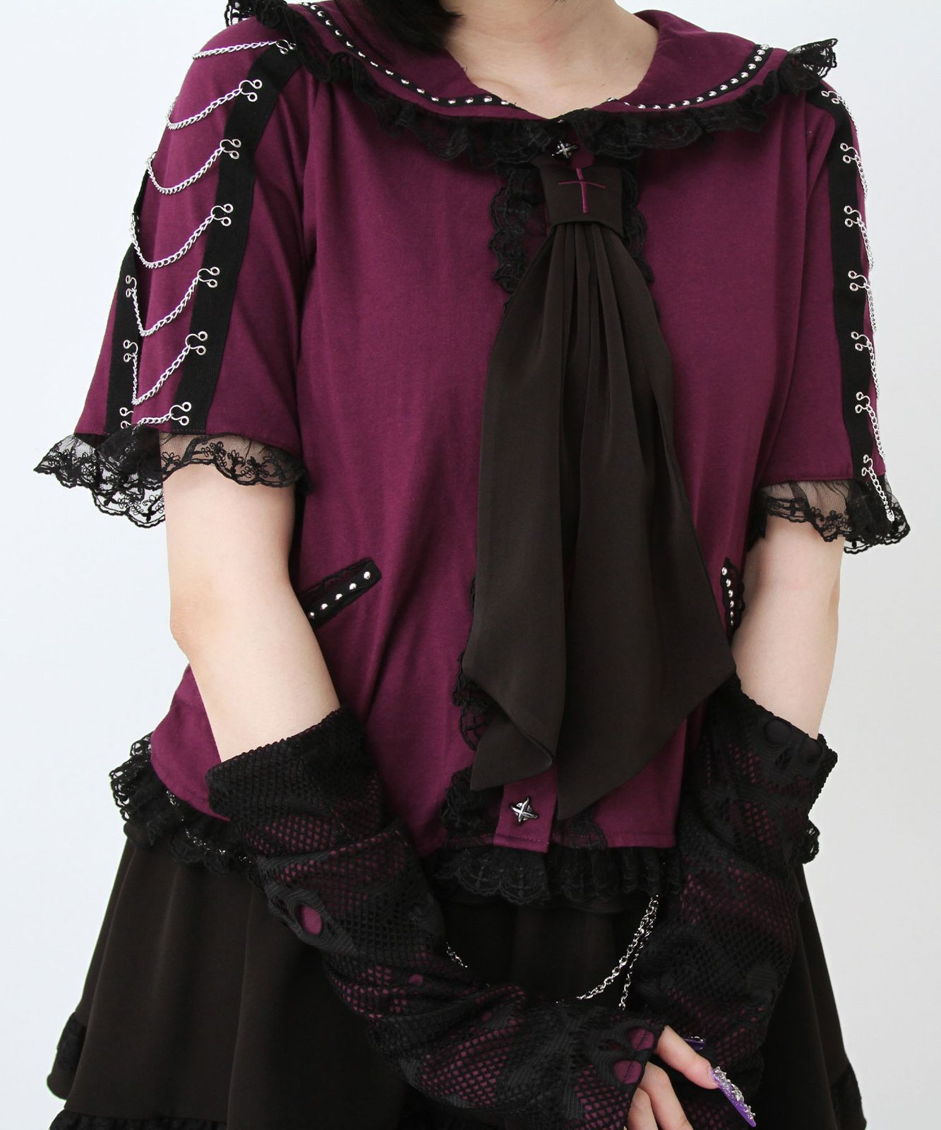 編み上げリボン バレエコア 姫ロリ ゴシック y2k coquette 00s