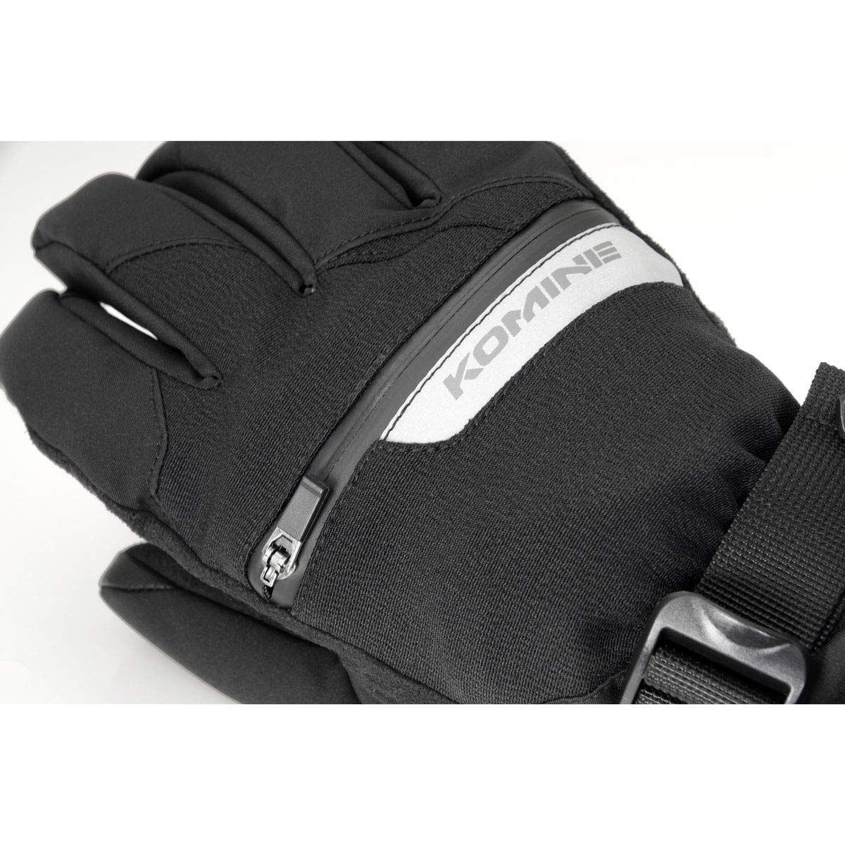 生産完了品 セール L Black システムウインターロンググローブ 06-845 バイク GK-845 コミネ
