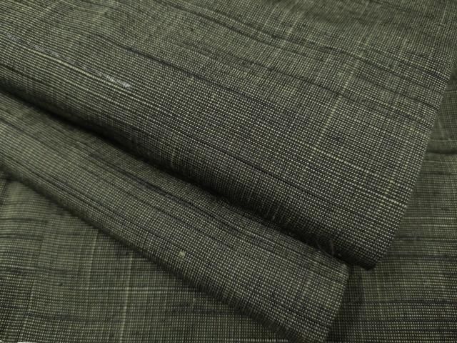 平和屋着物男性　紬　千歳茶色　正絹　逸品　AAAO2160ck