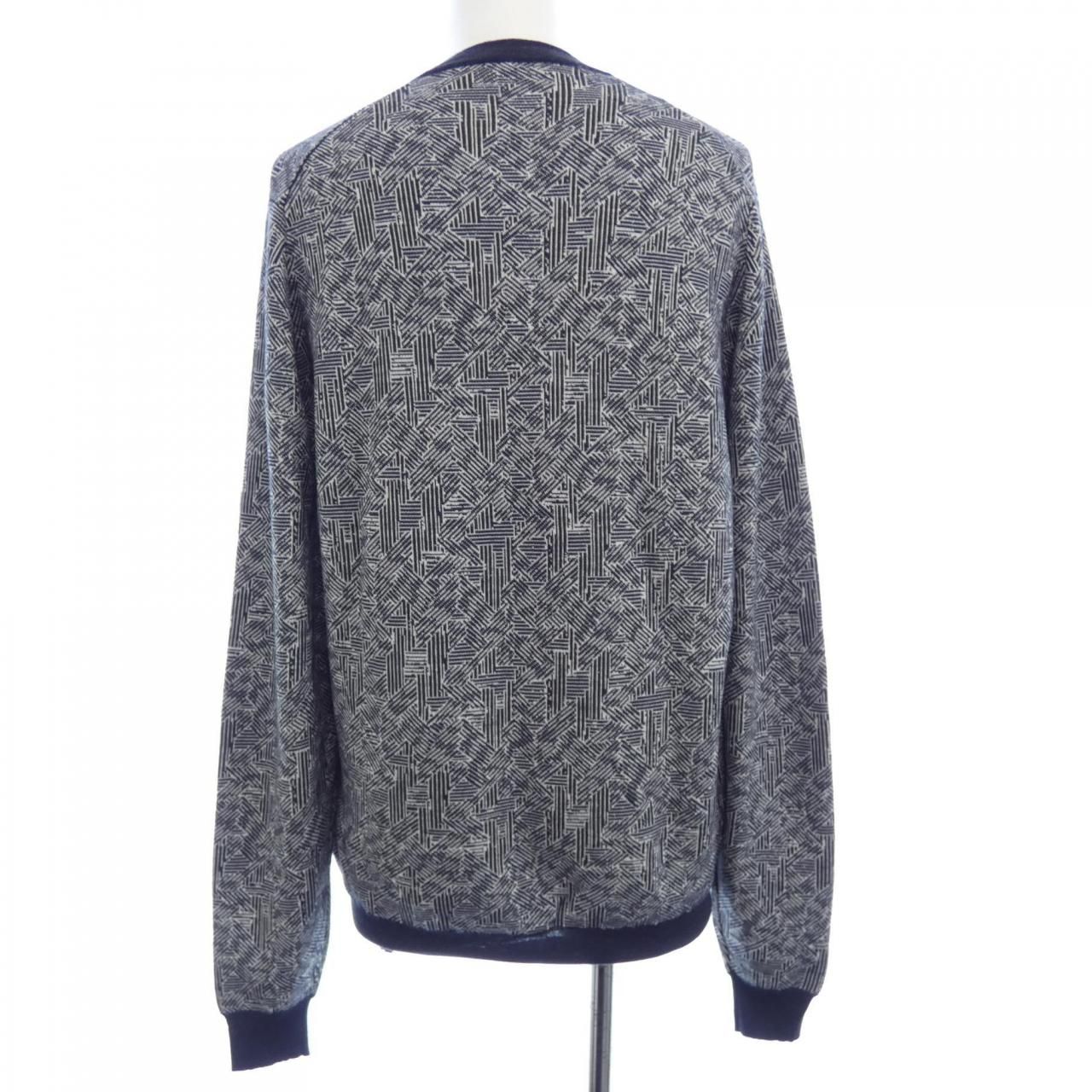 10738【美品・現行モデル】ロエベ☆立体アナグラムロゴ ケーブルニット