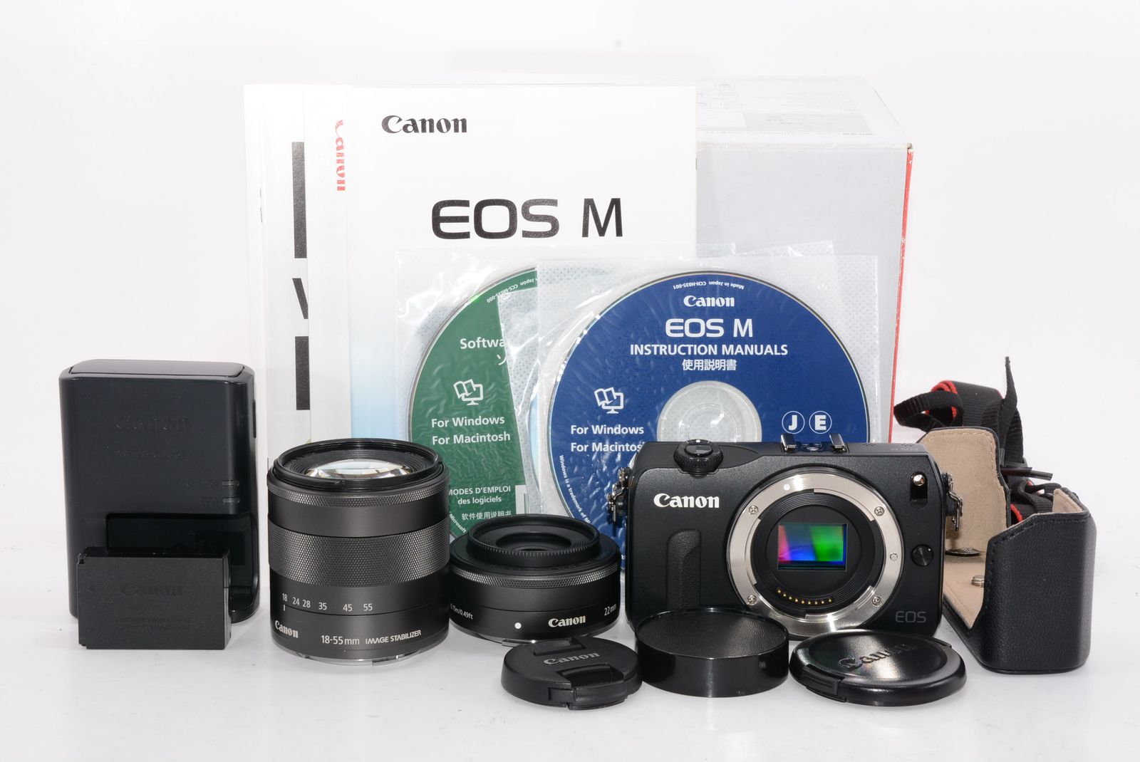 Canon EOS M3 ダブルレンズキット(ブラック) - 百獣の買取王カメラ