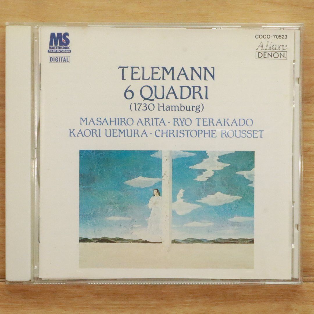【中古】 テレマン：6つの四重奏曲（1730年　ハンブルク版）/ＣＤ/COCO-73140 Amazon.co.jp: テレマン:6つの四重奏曲(1730年ハンブルク