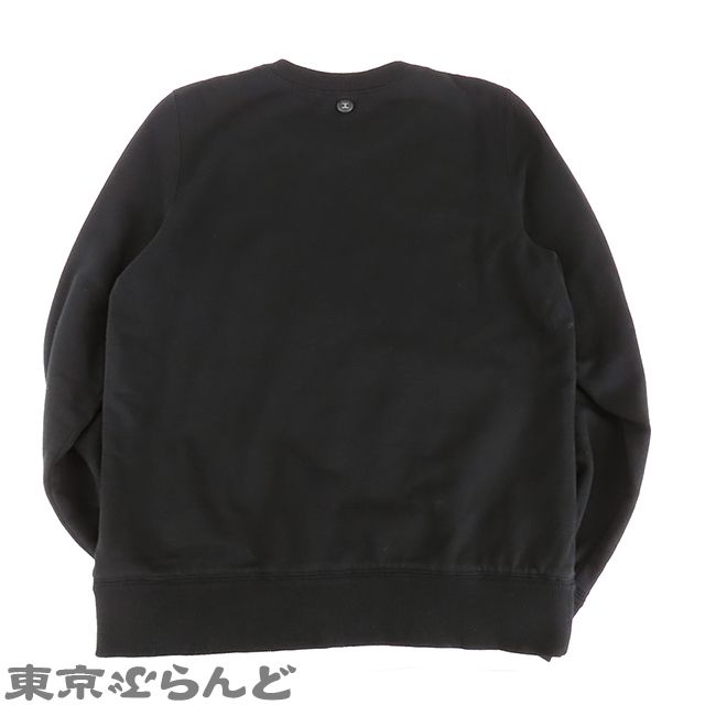 シャネル CHANEL ガブリエルロゴ トレーナー P57408K07541 ブラックxレッドxブルー コットン 34 スウェット レディース 101754529 シャネル CHANEL ガブリエルロゴ トレーナー P57408K07541