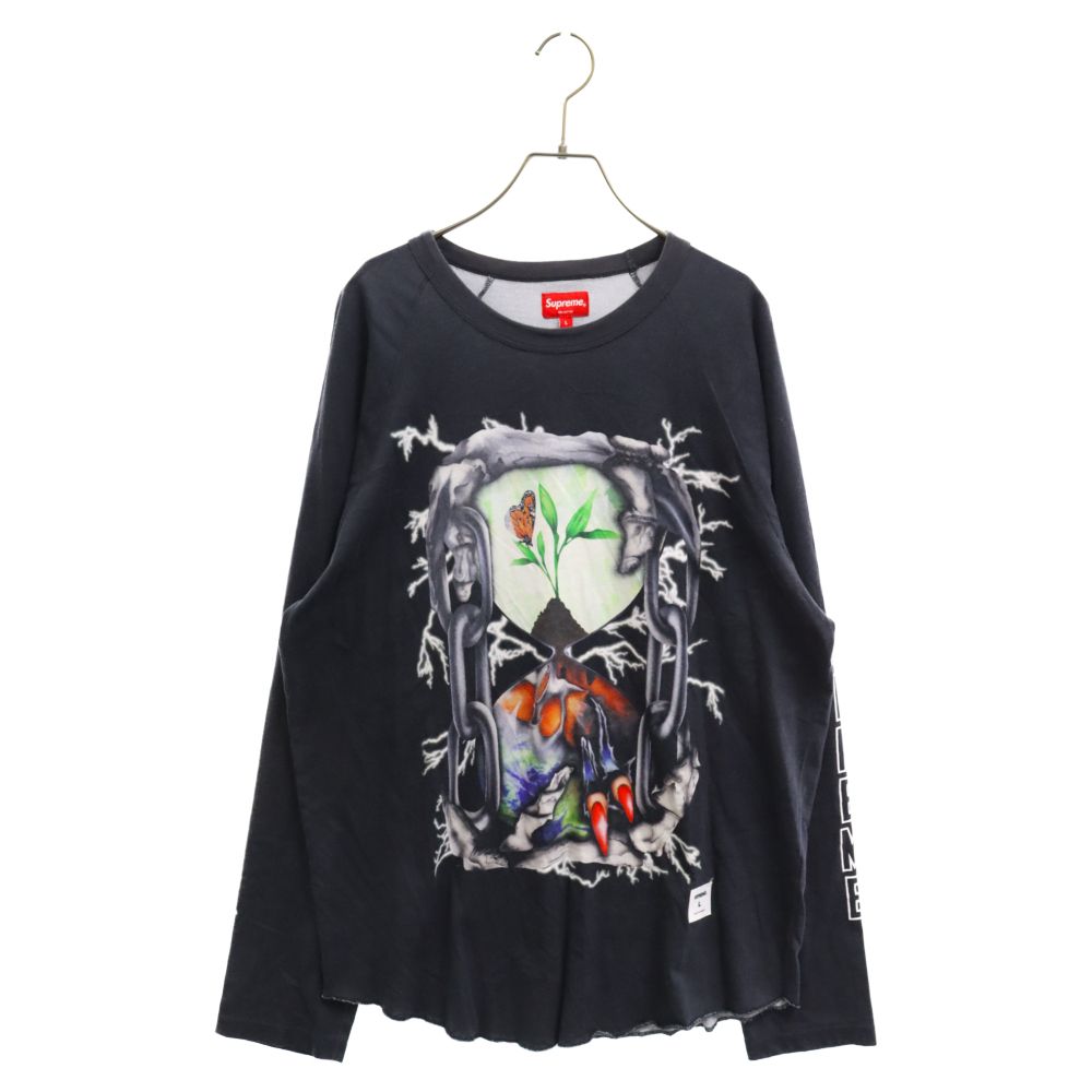 SUPREME (シュプリーム) 20SS Hourglass Raglan L/S Top 砂時計 