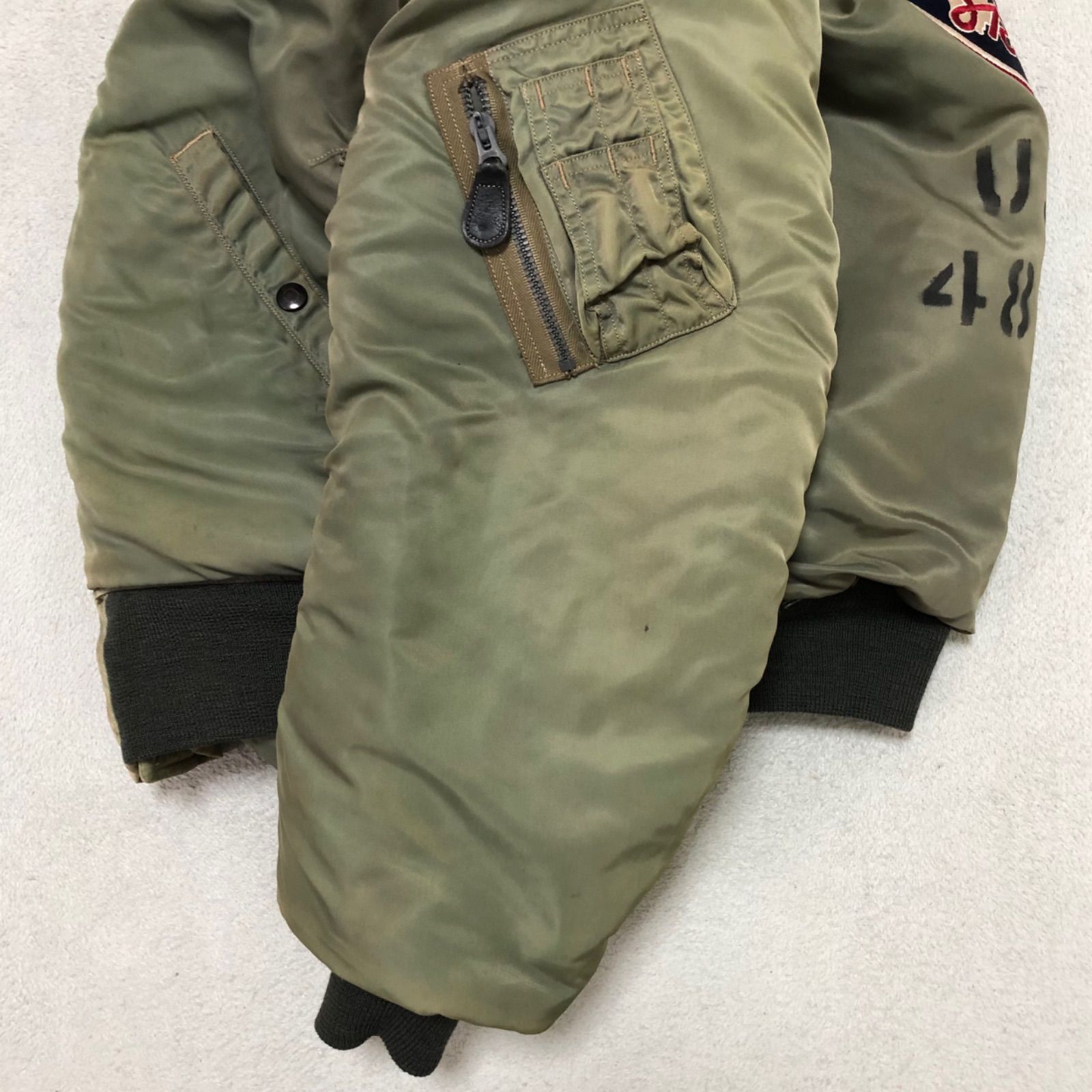 BUZZ RICKSON'S MA-1 フライトジャケット M品番 実名復刻 LION