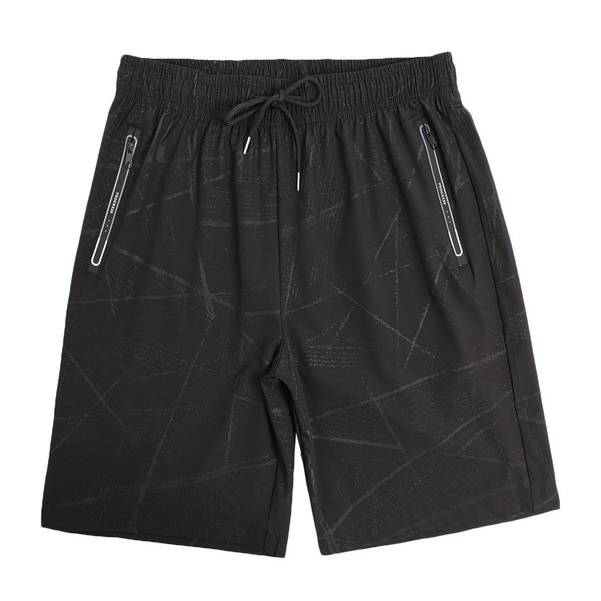 〝3日限定値段〟CRONOS メンズ サーフパンツ 水着 黒・白 ストライプ CRONOS クロノス フィジーク用 サーフパンツ S 黒・白 斜め