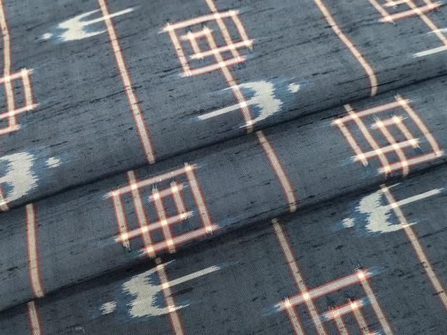 平和屋着物●上質な紬　琉球絣文様　正絹　逸品　DAAU0745tw 平和屋着物○上質な紬 琉球絣文様 正絹 逸品 DAAU0745tw - メルカリ