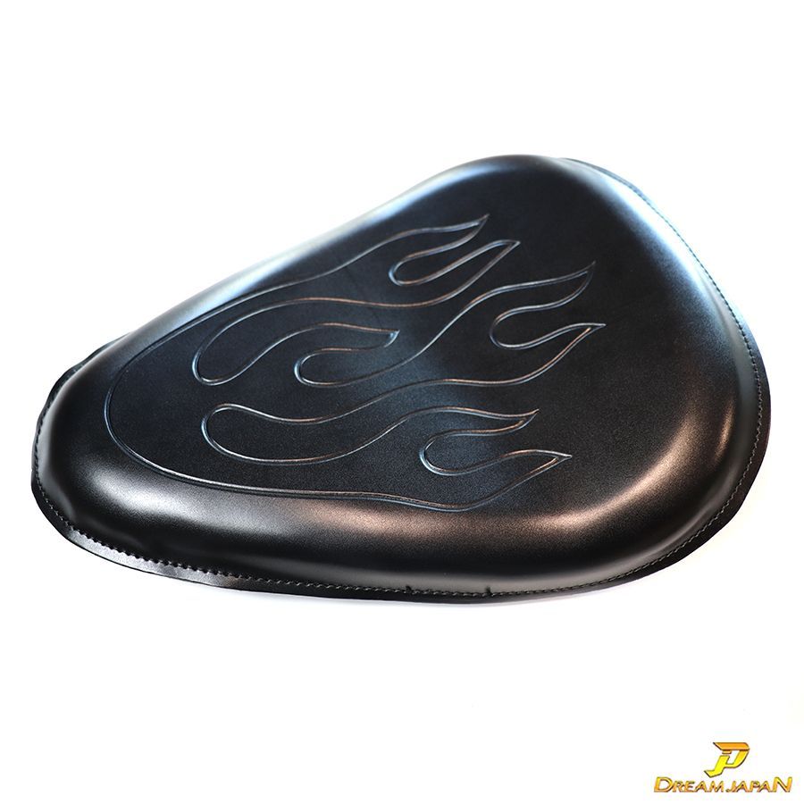 シ*ヤ様 NOS 未使用新品 リジット チョッパー YANYAN ソロシート マ バイク ソロシート シングルシート 厚め 【ダイヤカット】 金具