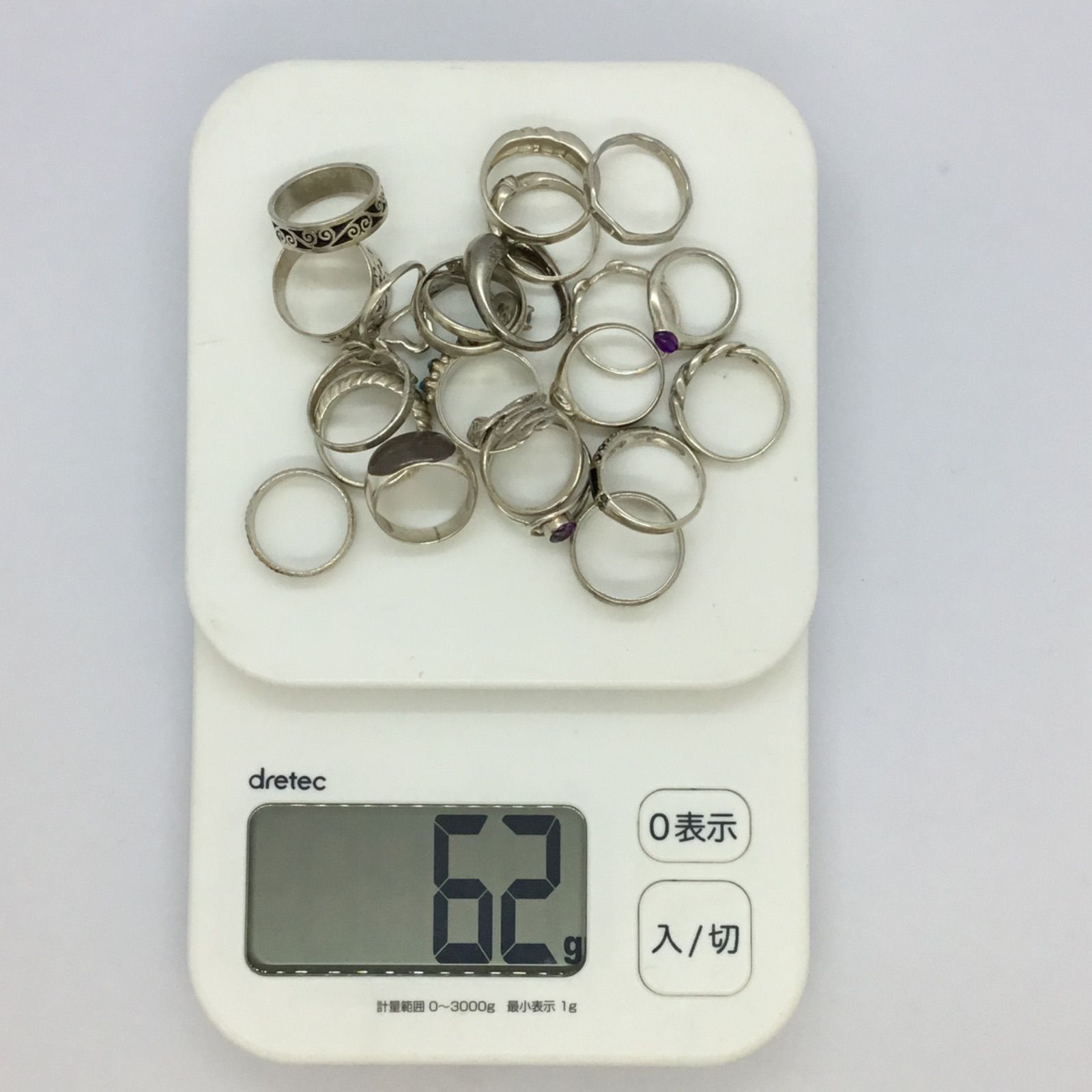 おまとめ 22個セット 62g◉ シルバー925 リング ／ SILVER 925