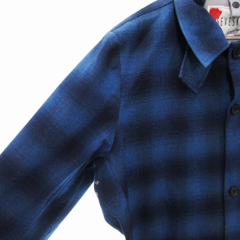 RADIALL ショップコート 極美品】RADIALL ネイビー ショップコート M