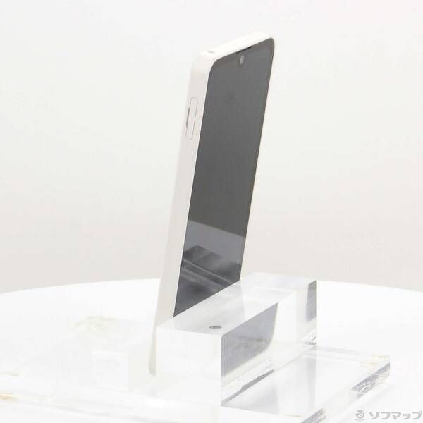 中古品〕 AQUOS wish3 64GB ホワイト SH-53D docomo SIMフリー【258