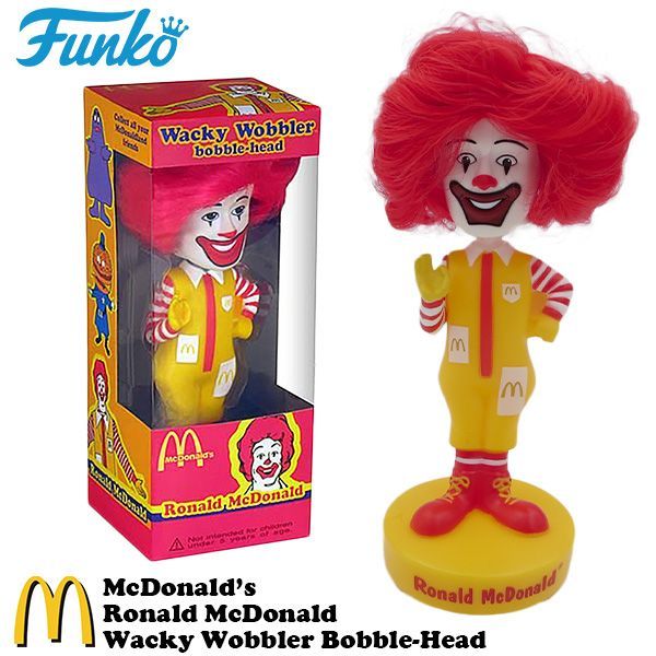 たいページ FUNKO ボビングヘッド McDonald's RONALD