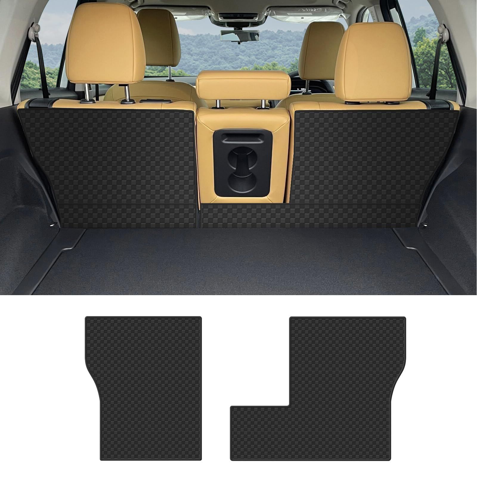 YORKNEIC 日産 新型エクストレイル t33 ラゲッジ背もたれカバー