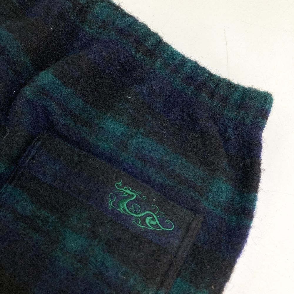 未使用】ダンスウィズドラゴン チェック柄ウール混紡スカート 楽天市場