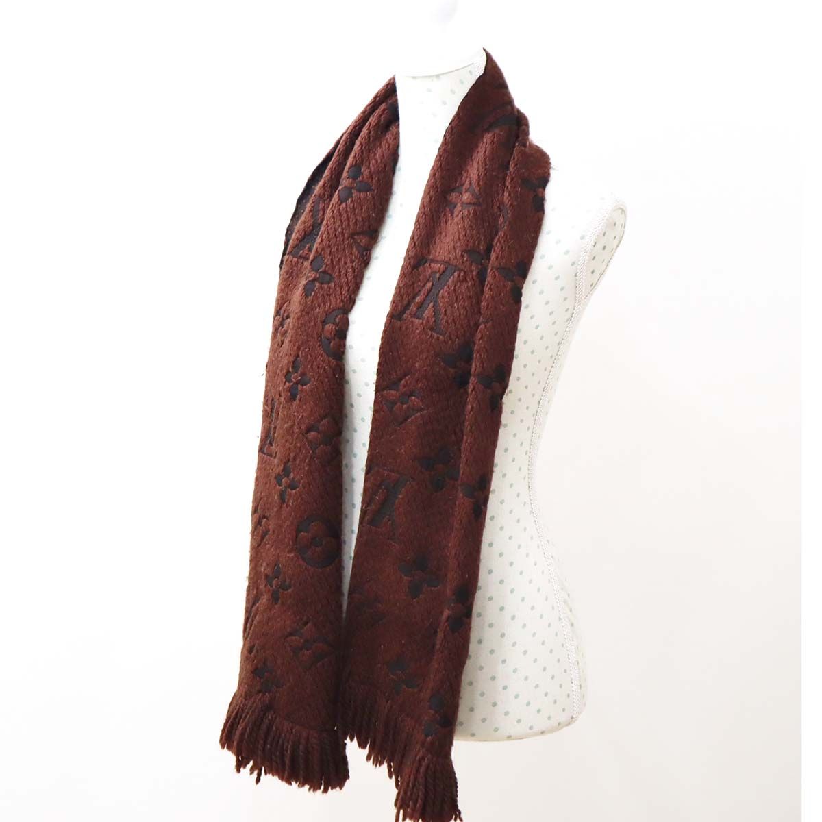 その他 YY6639 LOUIS VUITTON(ルイヴィトン) ロゴマニアモノグラムマフラー413287