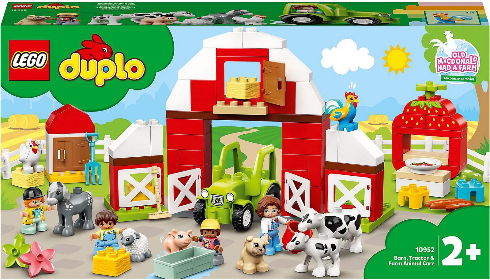 レゴ LEGO デュプロ たのしいぼくじょう 10952 単品 たのしいぼくじょう