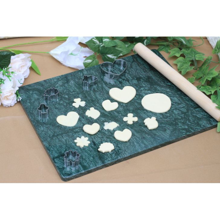 天然大理石 まな板 こね台 製菓台 めん台 食事台インディアングリーン