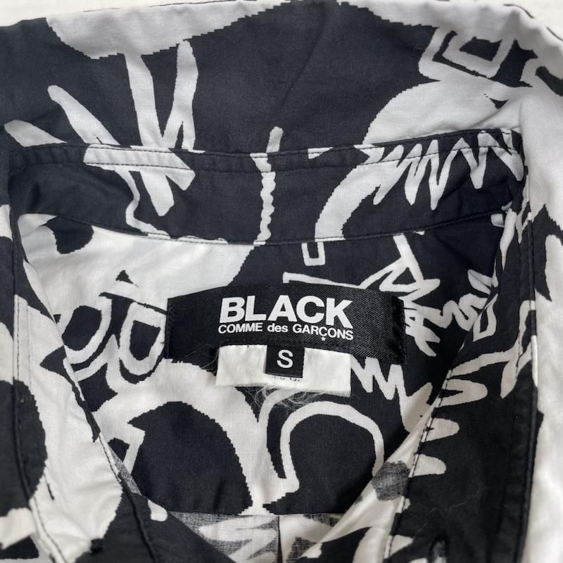 BLACK COMME des GARCONS - ブラックコムデギャルソン シャツ マウス 唇 総柄 男女兼用 XS 白 ホワイト コムデギャルソン×ディズニーCOMME des GARCONS×Disney ミッキー