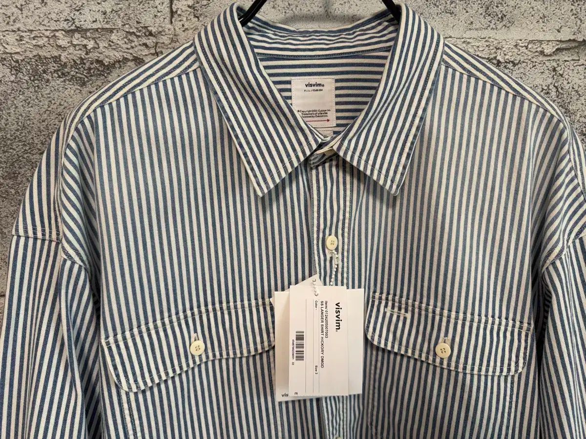 ビズビム 24fw レインジャー ヒッコリー シャツ 3サイズ