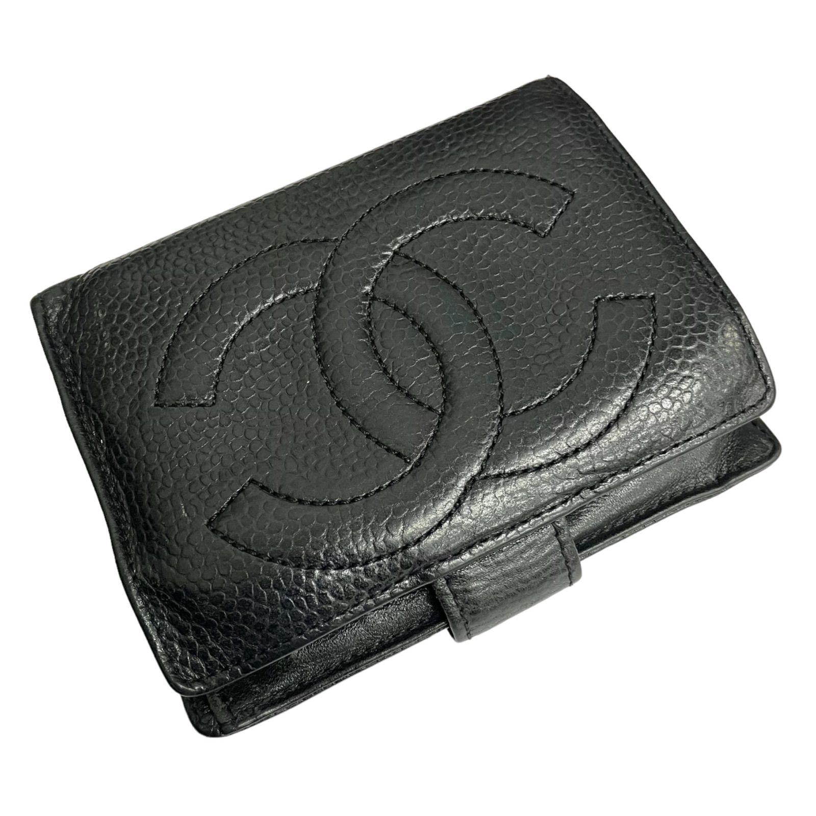 在庫限定品［専用］シャネル　CHANEL ココマーク　２つ折り財布　ピンク　22番台 小物