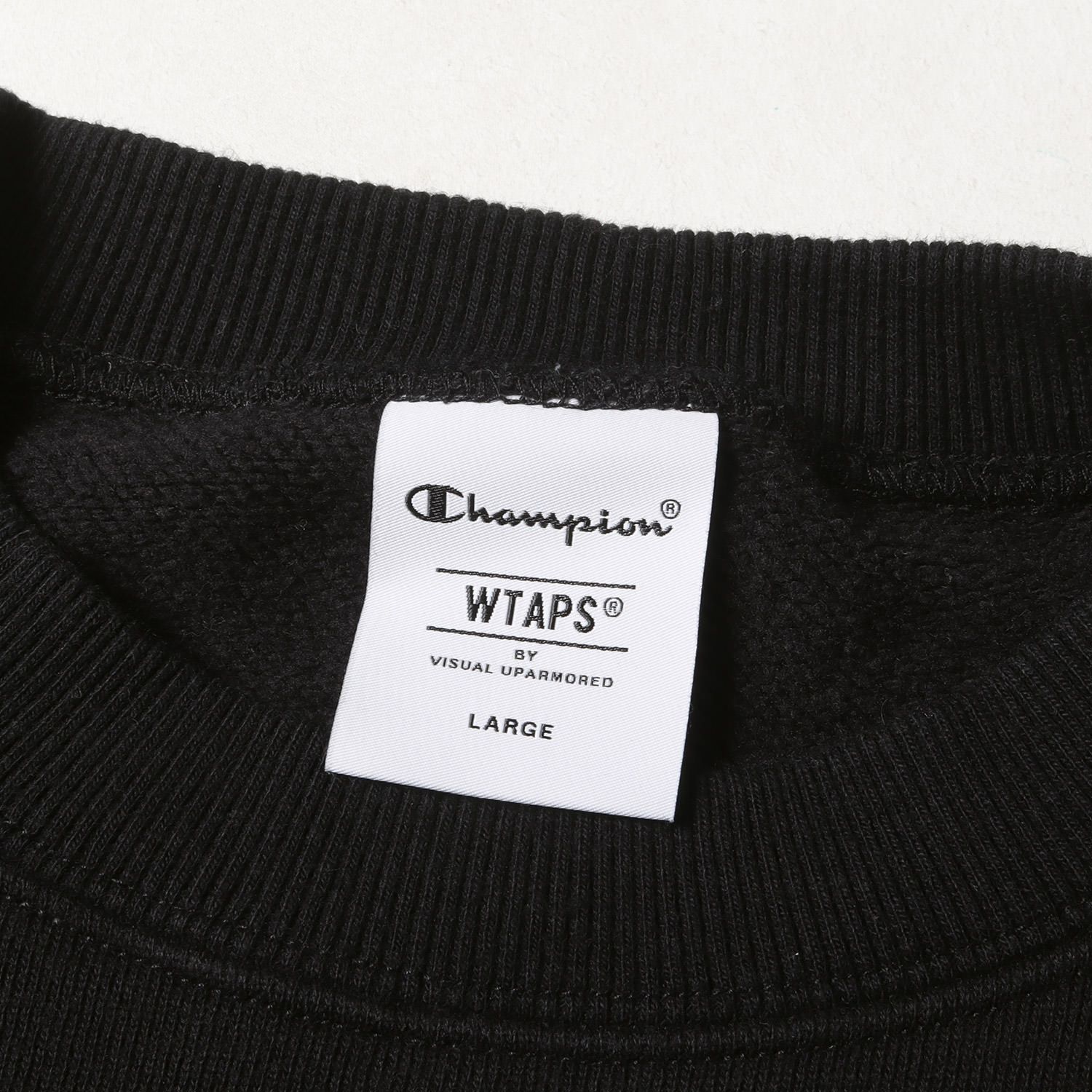 WTAPS ダブルタップス スウェット サイズ:L 23AW ×Champion ロゴ刺繍