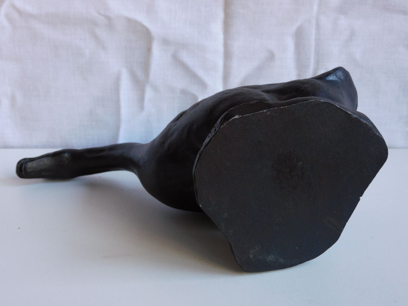 山形鋳物 横倉嘉山 鉄製 鴨 置物 HK-a-05349 / 高橋敬典