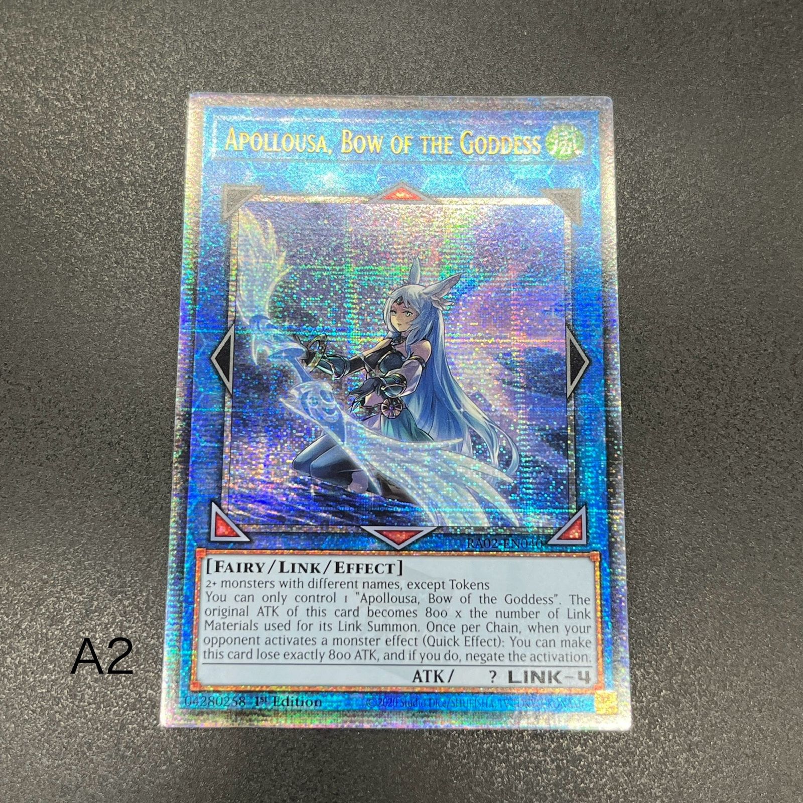 遊戯王 召命の神弓－アポロウーサ　EU版 遊戯王 RA02-EN040 召命の神弓－アポロウーサ (英語版 1st