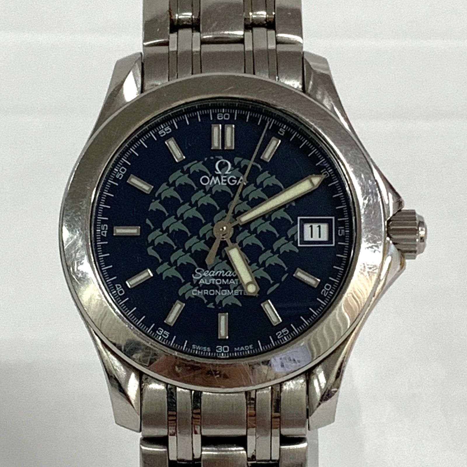 OMEGA オメガ シーマスター120 ジャックマイヨール 2002年限定 自動巻き 2508.80 要O.H *現状お渡し品* - メルカリ