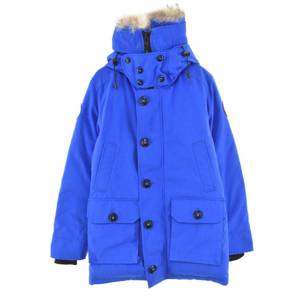 CANADA GOOSE (カナダグース) 15AW シロクマワッペン BROOKFIEL PBI ブルックフィールド ダウンコート ダウンジャケット  ブルー 2300JMP