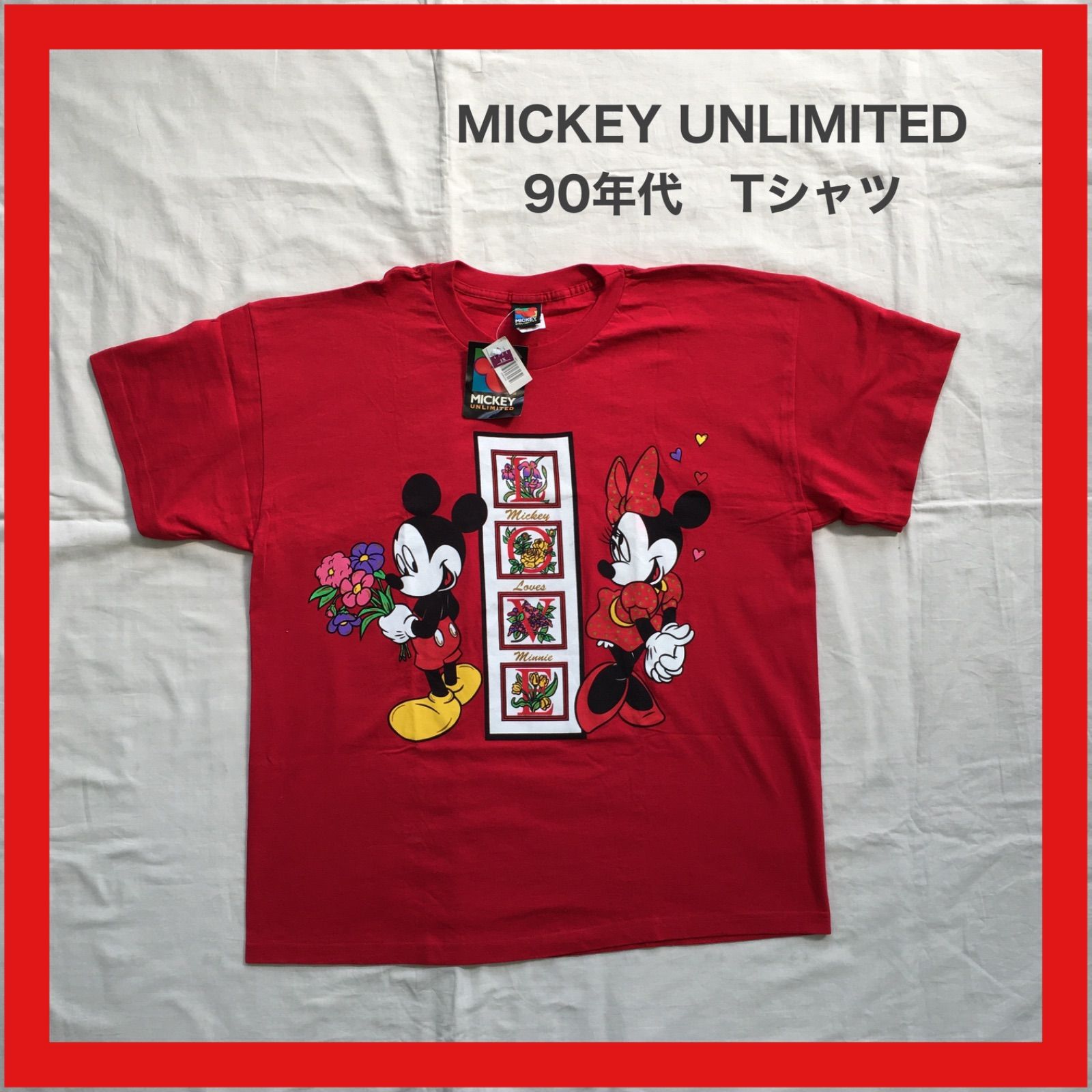 MICKEY UNLIMITED ミッキー アンリミテッド Tシャツ Lサイズ - トップス