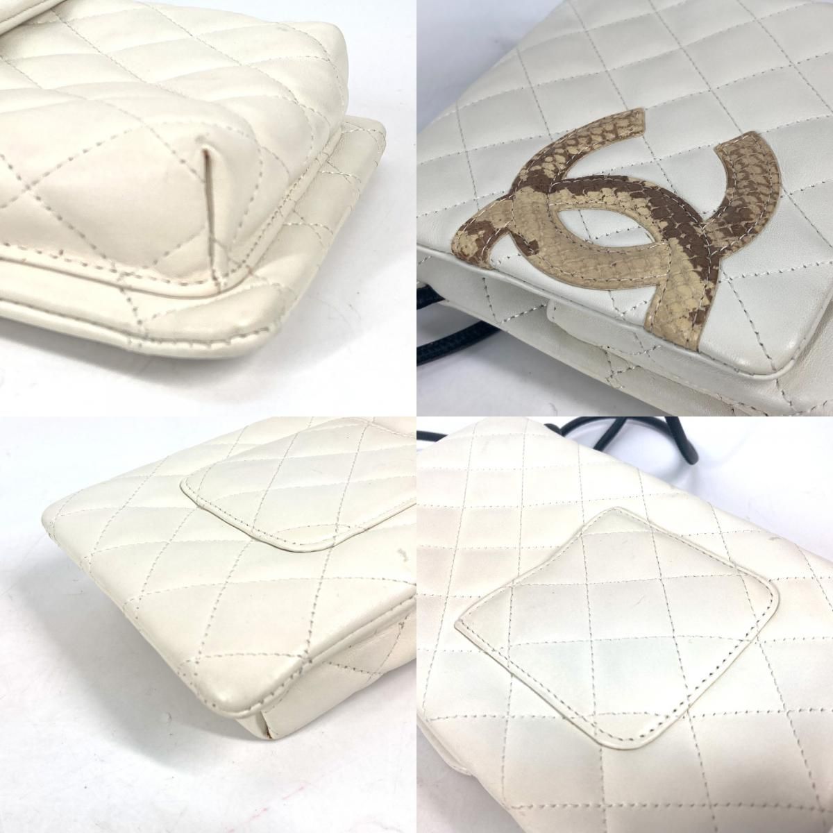 CHANEL シャネル ショルダーバッグ CC ココマーク レザー