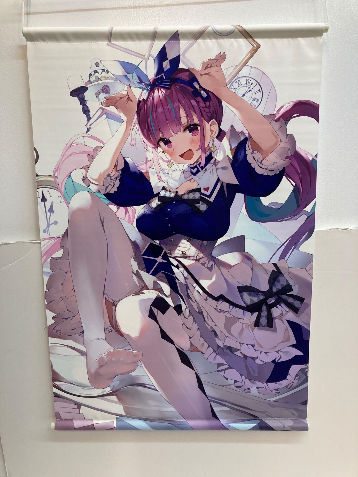 湊あくあ B2タペストリー 湊あくあ タペストリー ホロメン限定 水着