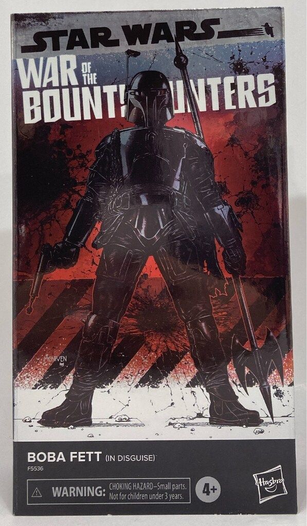 HASBRO THE BLACK BOBA FETT IN DISGUISE 6インチ
