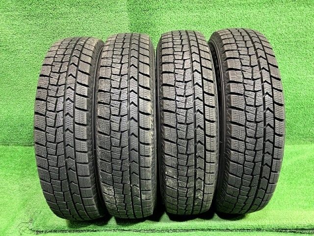 DUNLOP スタッドレス ダンロップ ウィンターマックスWM02 145|80R12 4本 7ミリ 2021年