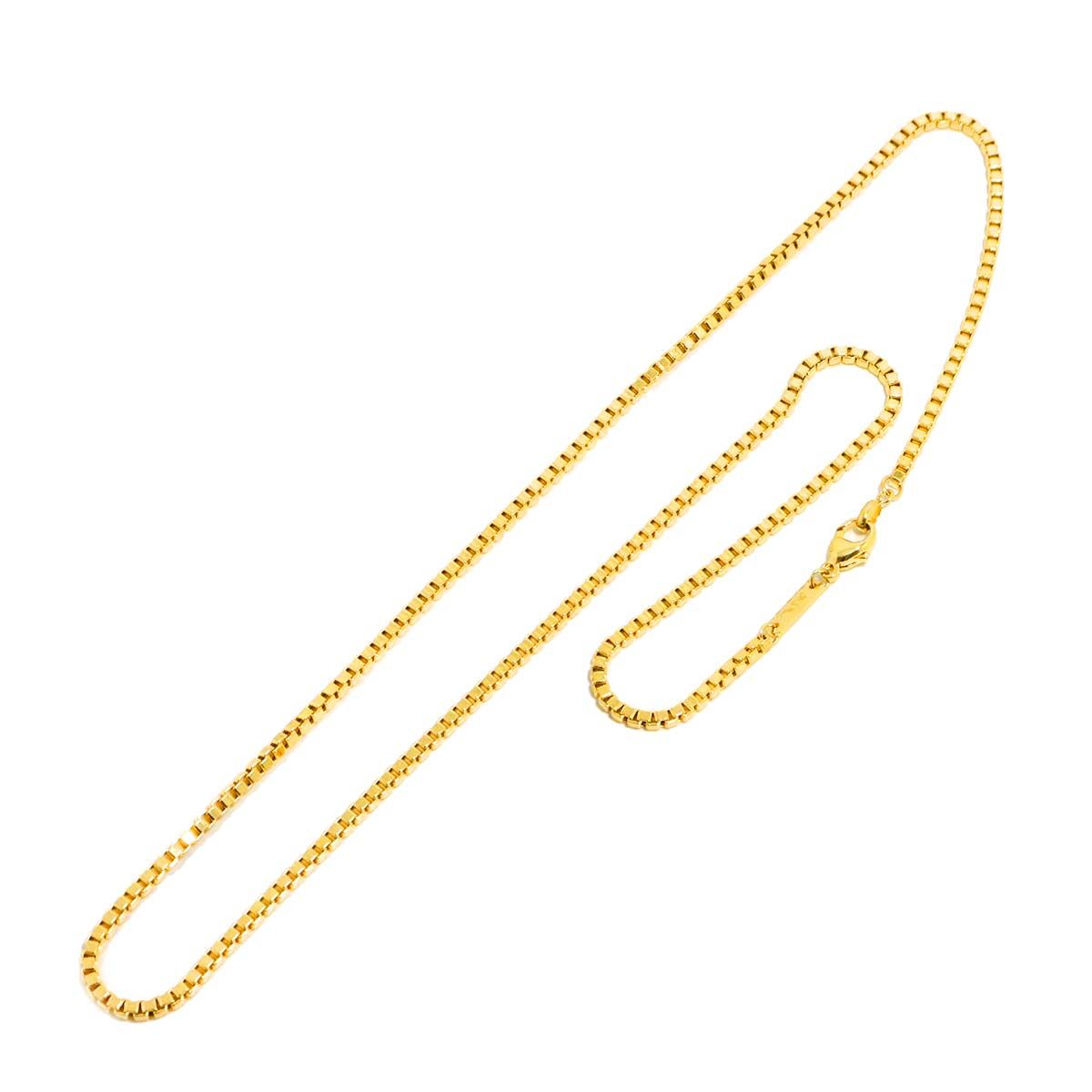 ✨SJX エスジェイエックス 750K18ネックレス/チェーン18金✨約7.5g SJX ネックレス（その他SJX エスジェイエックス ダイヤ0.12/0.07