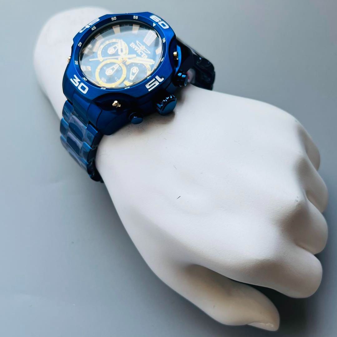 INVICTA インビクタ 腕時計 メンズ ブルー 新品 クォーツ 電池式