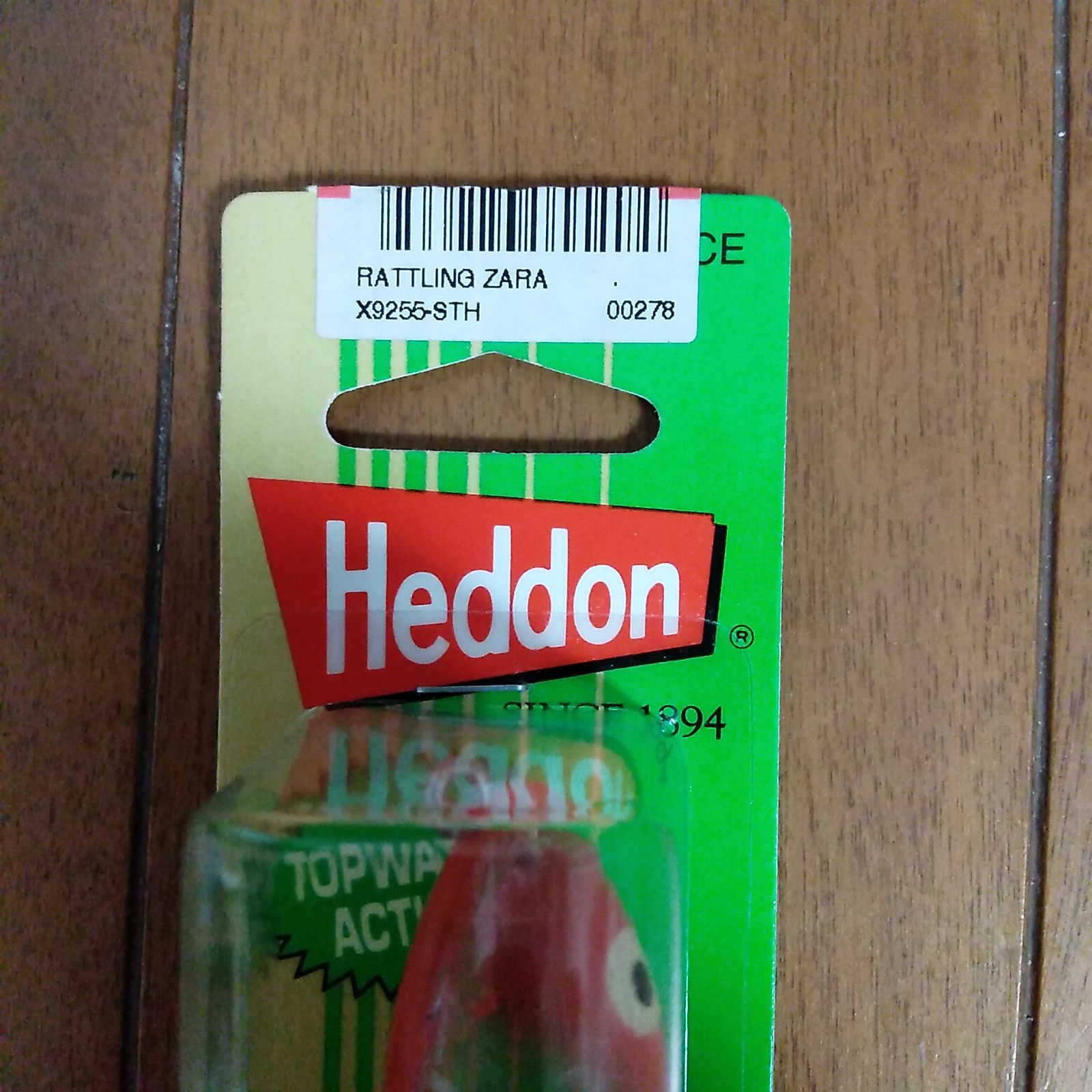 Heddon ヘドン ラトリンザラスプーク（シルバースレッド）コラボ