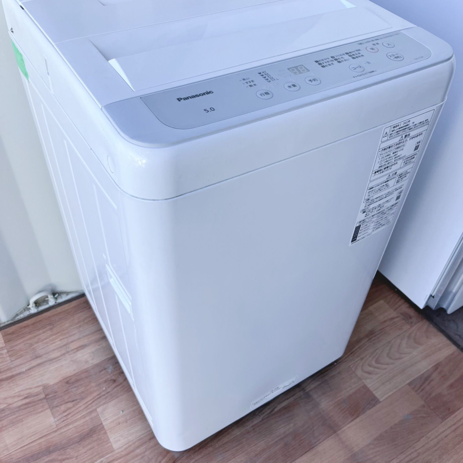 取付無料！最新！パナソニックおしゃれホワイトインテリア槽乾燥付き洗濯機！冷蔵庫 取付無料！最新！パナソニックおしゃれホワイトインテリア槽乾燥付き