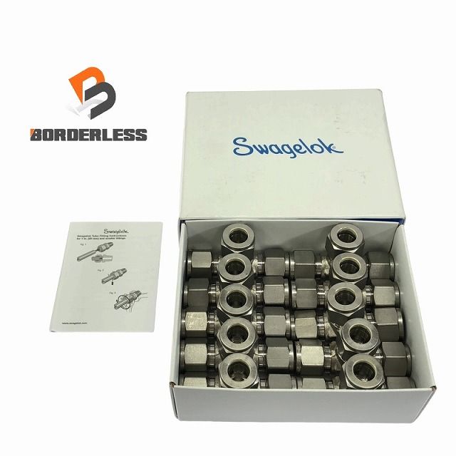 10個入り Swagelok スウェージロック チューブ継手 SS-810-3 チューブ外径サイズ 1|2 インチ ユニオン ティー 109569