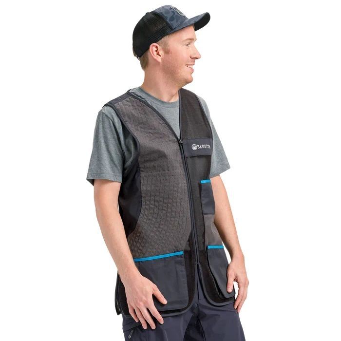 Beretta ベレッタ フルメッシュ ベスト M （グレー x イエロー） 3.0