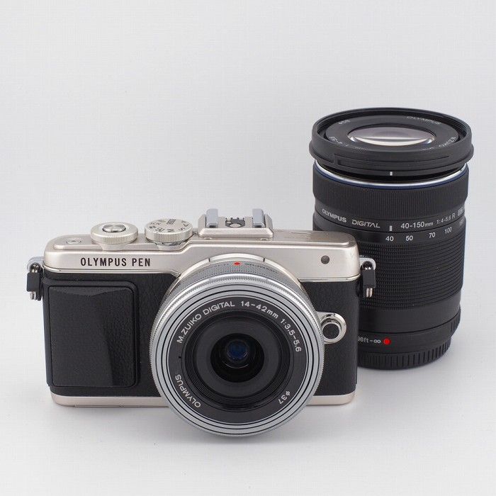 オリンパス OLYMPUS E-PL7 EZダブルズームキツト シルバー