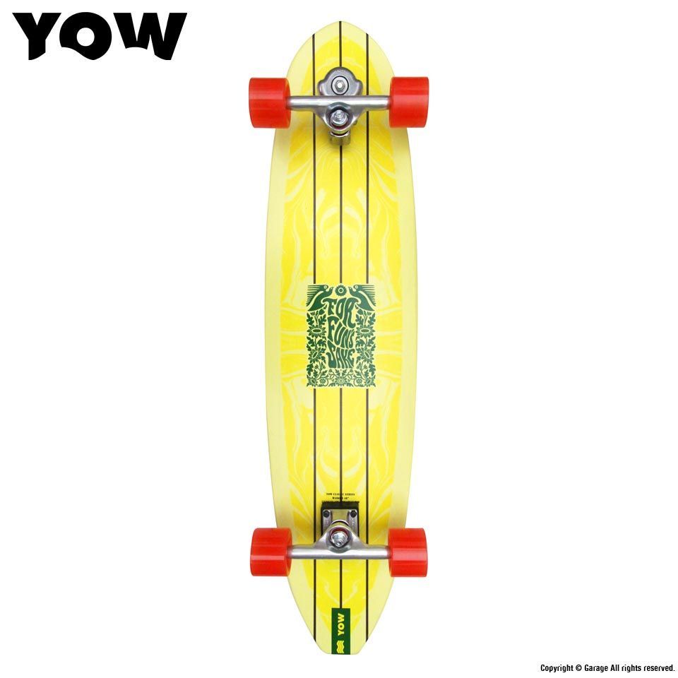 国内正規品] YOW SURFSKATE WAIKIKI 40 x 10 x 24.125 - メルカリ