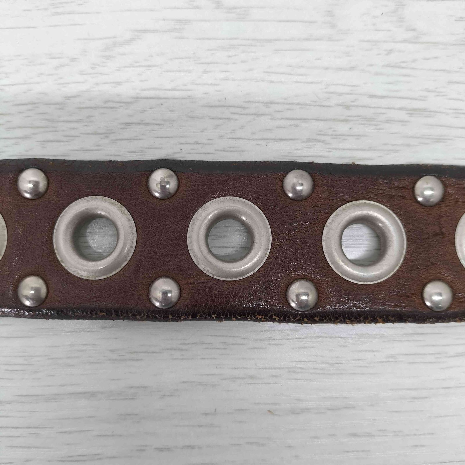 VINTAGE WORKS シングルアイレット スタッズ ベルト 廃番品 VINTAGE WORKS シングルアイレット スタッズ ベルト 廃番品 - メルカリ