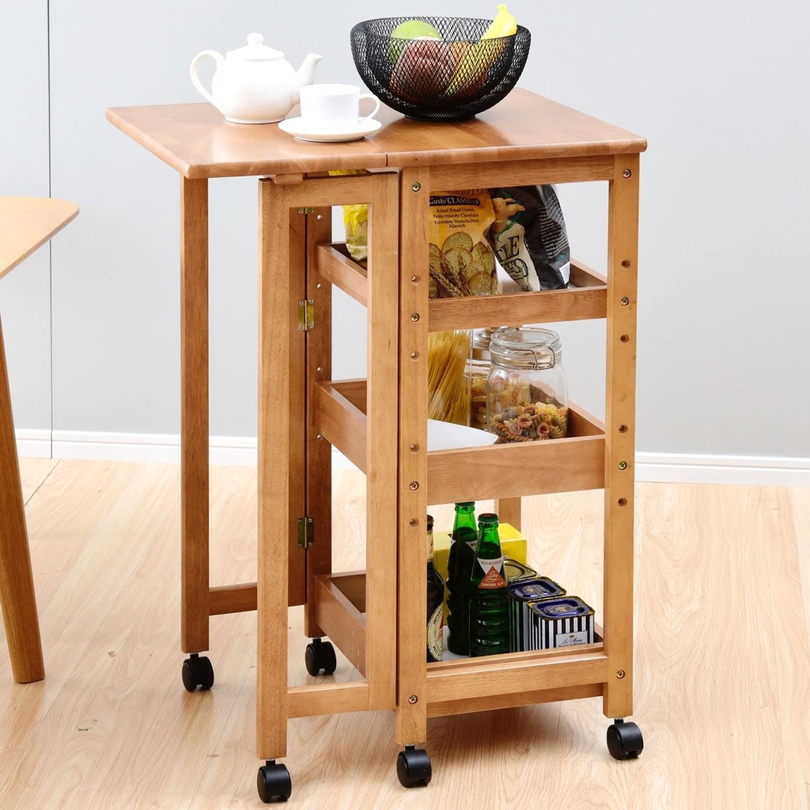 TRUSCO 3段スチールラック PEW-963-G75-W TRUSCO ツールワゴン