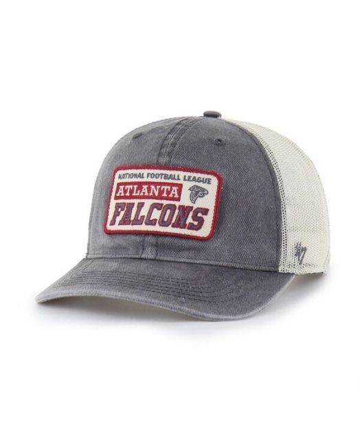 送料無料 47ブランド メンズ 帽子 アクセサリー Men s Charcoal Atlanta Falcons Canteen Relaxed Trucker Adjustable Hat Charcoal