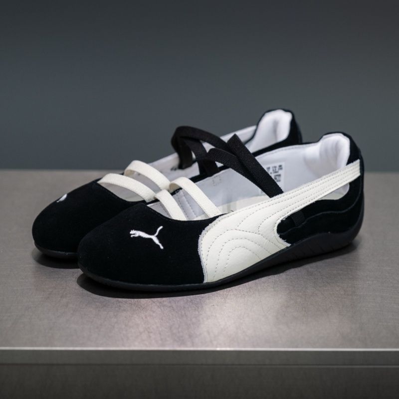 PUMA プーマ スピードキャット バレエシュ Speedcat Ballet バレエシューズ 薄底 ブラック 新配色 き