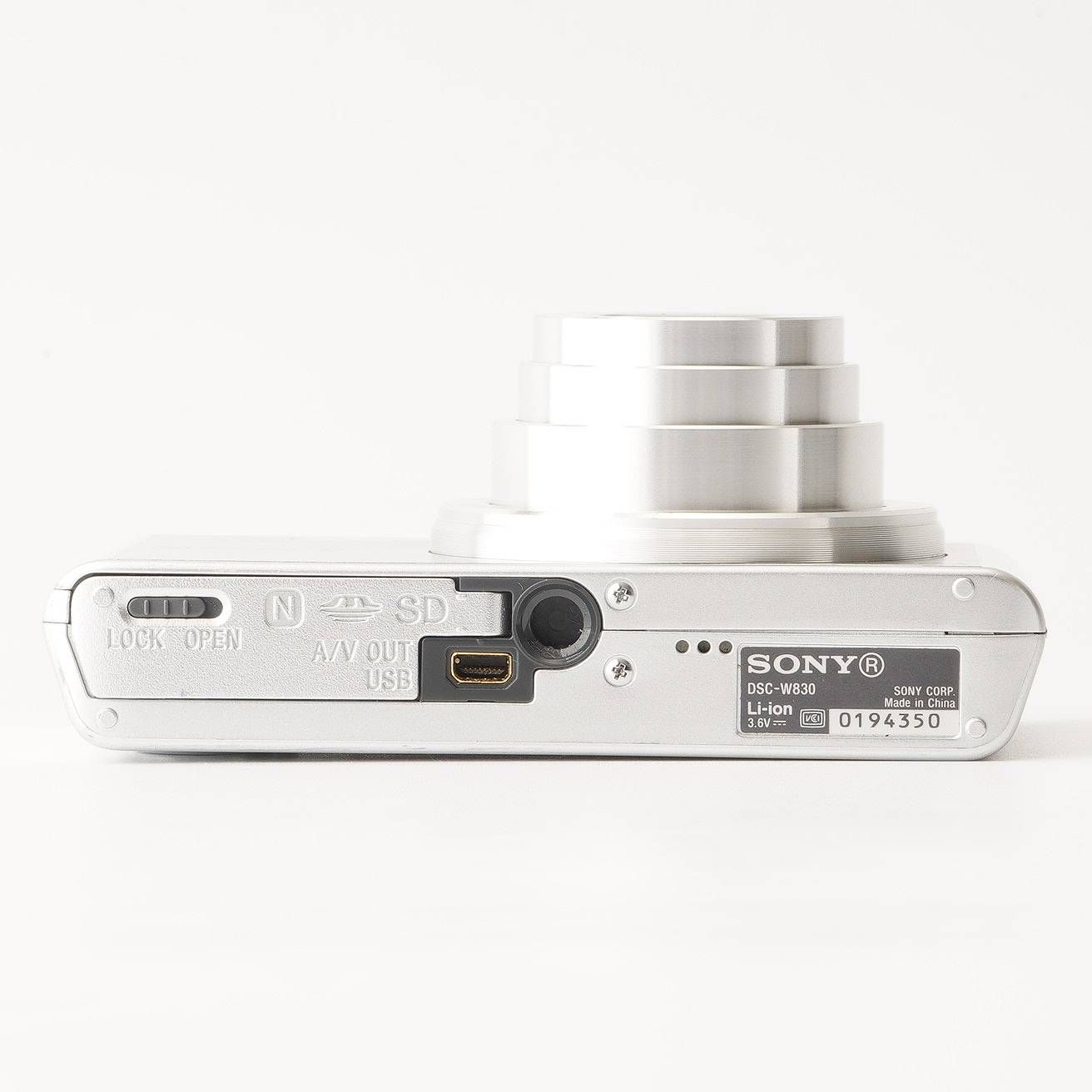ソニー Sony サイバーショット Cyber-shot DSC-W830 シルバー 8x 光学